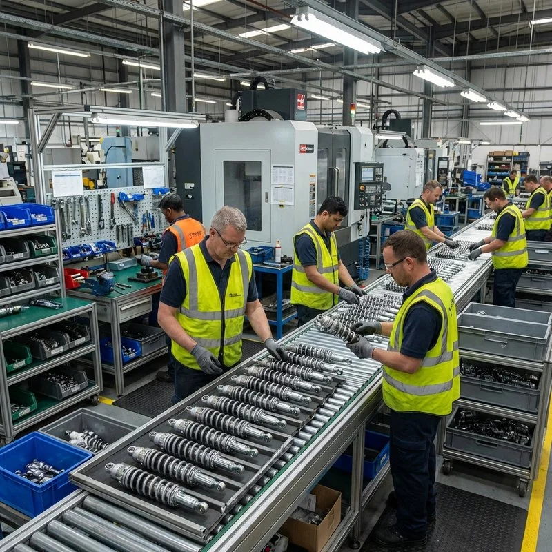 Produzione ammortizzatori YSS