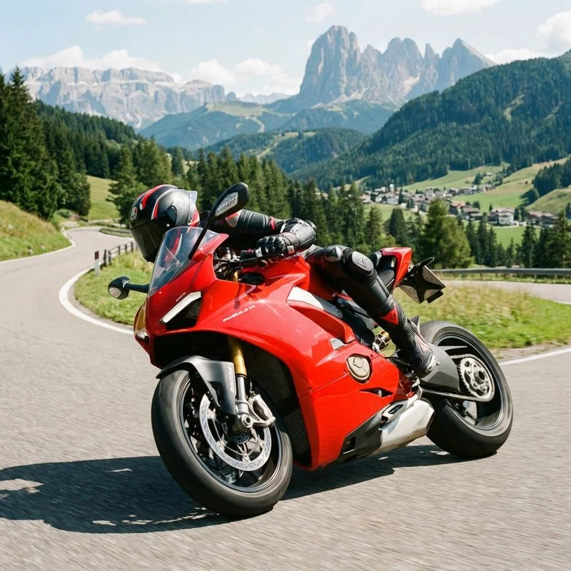 Moto con ammortizzatori YSS