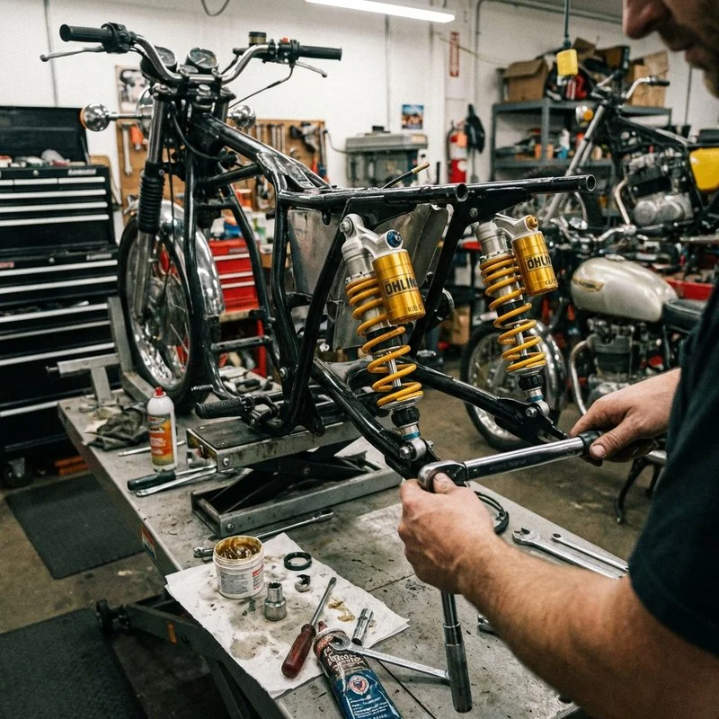 Montaggio ammortizzatore