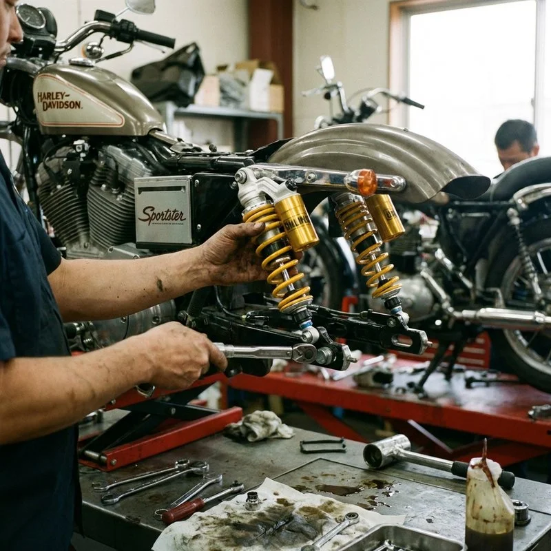 Dettaglio ammortizzatore